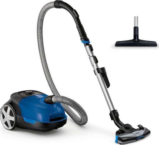 Philips Performer Active Vacuum Cleaner 900W Bagged 4lt Blue