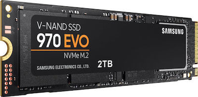Samsung 970 Evo NVMe M.2 SSD 2TB M.2 PCI Express 3.0 MZ-V7E2T0E