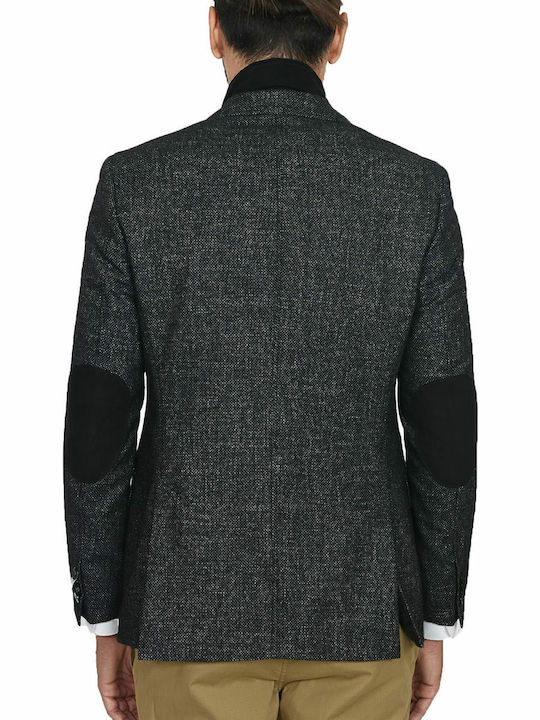 TOM FRANK JACKET DETACHABLE SHELL PATCH GREY