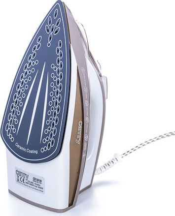 Camry CR-5018 CR5018 Steam Iron 3000W with Ceramic Plate and Continuous Steam Supply 40g/min