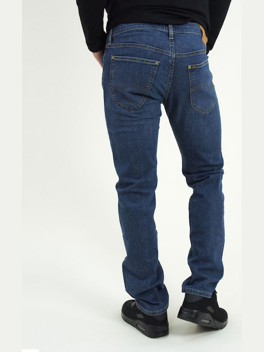 Lee Daren Zip Fly Men's Jeans Pants in Regular Fit Blue