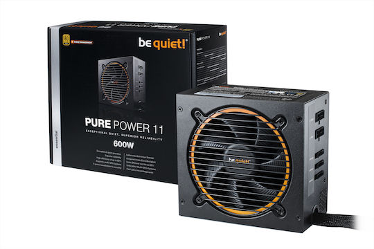 Be Quiet Pure Power 11 CM 600W Μαύρο Τροφοδοτικό Υπολογιστή Semi Modular 80 Plus Gold