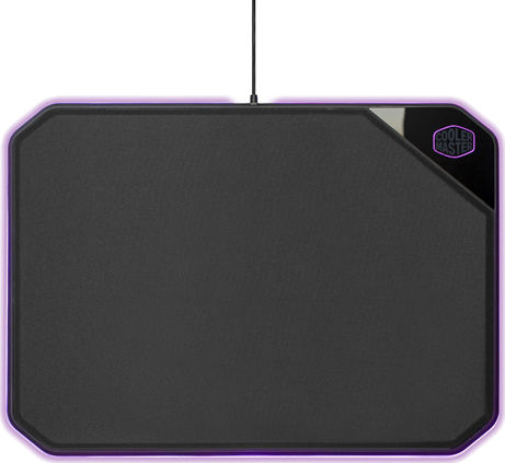 CoolerMaster Medium Gaming Mouse Pad with RGB Lighting Black 360mm MasterAccessory MP860