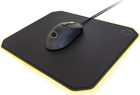 CoolerMaster Masteraccessory Mp860 Gaming Mouse Pad Medium (360mm) με RGB Φωτισμό Μαύρο MPA-MP860-OSA-N1