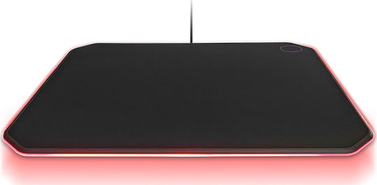 CoolerMaster Masteraccessory Mp860 Gaming Mouse Pad Medium (360mm) με RGB Φωτισμό Μαύρο MPA-MP860-OSA-N1