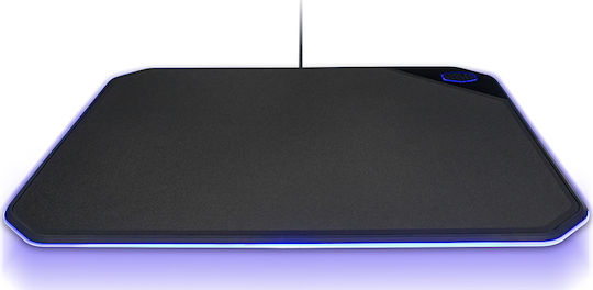 CoolerMaster Masteraccessory Mp860 Gaming Mouse Pad Medium (360mm) με RGB Φωτισμό Μαύρο MPA-MP860-OSA-N1