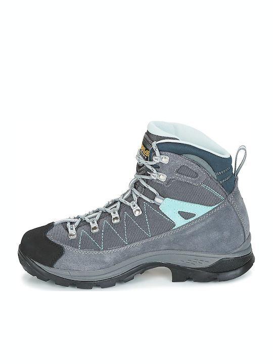 Asolo Finder GV GTX Γυναικεία Ορειβατικά Μποτάκια Αδιάβροχα με Μεμβράνη Gore-Tex Γκρι