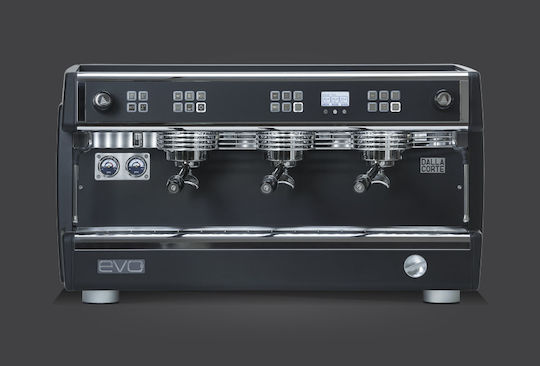 Dalla Corte Evo2 Blackboard Mașină De Espresso Comercială Cu 3 Grupuri 5.1kW L52.5xA94xÎ51cm