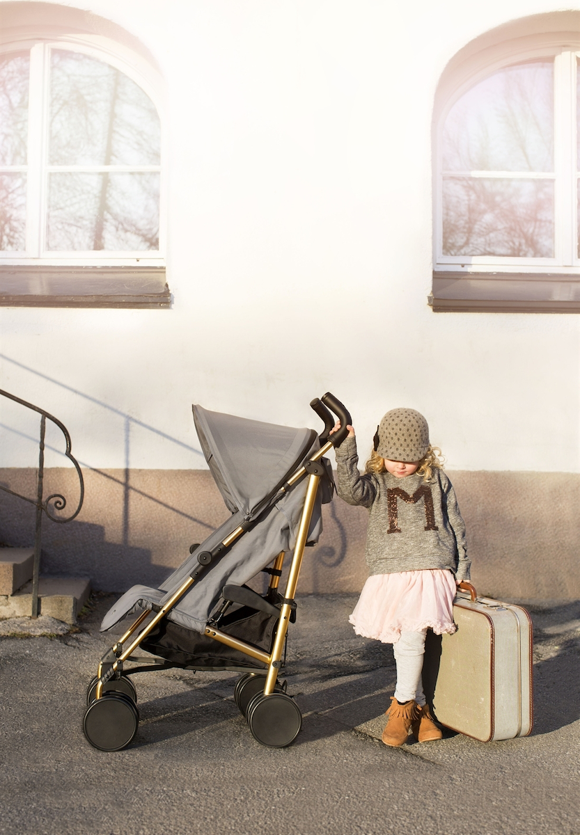 Elodie details stockholm store stroller 3.0 golden grey