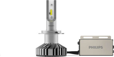 Philips Λάμπες Αυτοκινήτου X-tremeUltinon LED H7 LED 6500K Ψυχρό Λευκό 12V 25W