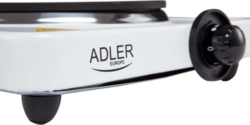 Adler AD-6503 AD 6503 Countertop Burner Emaille Single Weiß