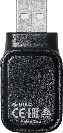 Edimax EW-7611UCB USB Network Adapter with Wireless Wi-Fi Connection 600Mbps