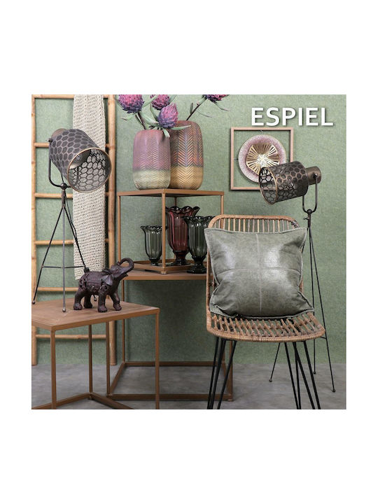 Espiel Vintage Floor Lamp H73xW19.2cm. with Socket for Bulb E27 Bronze