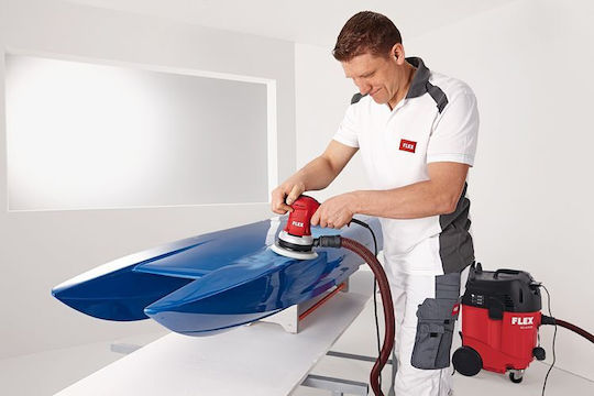 Flex ORE 150-3 Electric Eccentric Sander 150mm Electric 350W with Speed Control and with Suction System 379441