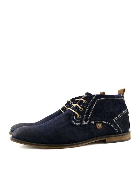 S.Oliver Marineblau Herrenstiefel 5-15202-37-805