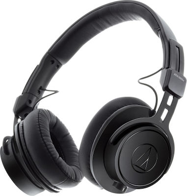 Audio Technica ATH-M60x Ενσύρματα On Ear Studio Ακουστικά Μαύρα