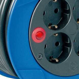 Brennenstuhl Extension Reel Cord 3x1.5mm²/15m Blue