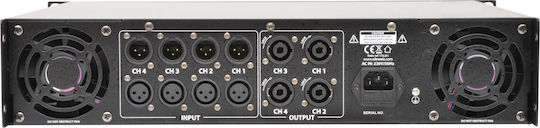 Citronic QP2320 Τελικός Ενισχυτής PA 4.0 Καναλιών 450W/4Ω 300W/8Ω 172.243UK