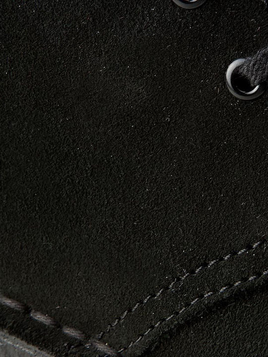 Desert Boots Leather Black Men's Boots