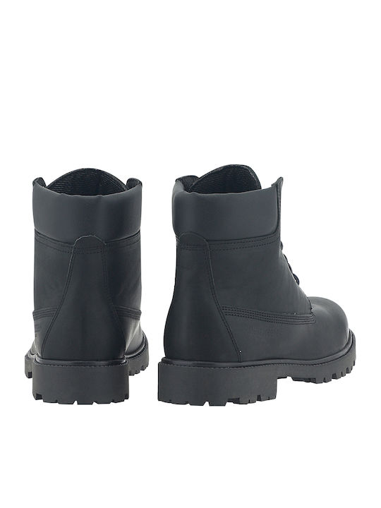 Leather Black Boots