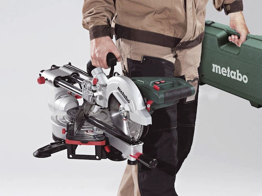 Metabo KGS 254 M Φαλτσοπρίονο Ρεύματος Συρόμενο με Ισχύ 1800W, Οδηγό Laser, Δίσκο Κοπής Διαμέτρου 254mm & Ταχύτητα Κοπής 4500rpm