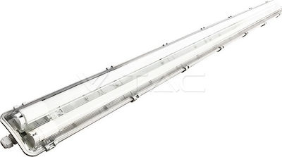 V-TAC Outdoor Lighting Batten T8 with 2 LED Lamps 22W 156εκ.