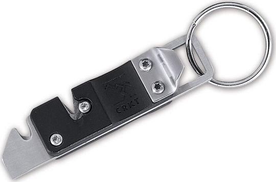 Columbia River Knives Micro Tool & Keychain Sharpener Πολυεργαλείο Μπρελόκ Μαύρο σε Θήκη
