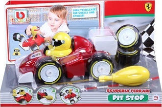 Bburago Junior Scuderia Pit Stop Car Formula 1 for 3++ Years 85302