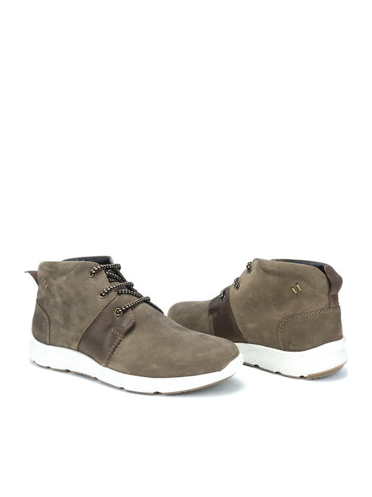 E046-300 Leder Braun Herrenstiefel