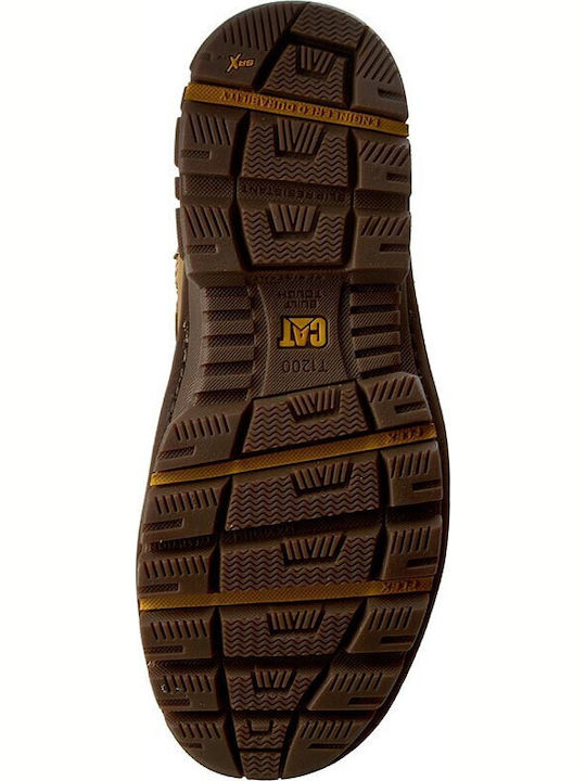 Premier 8" WP TX Leather Men's Waterproof Brown Boots