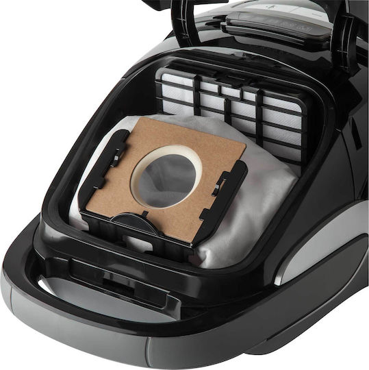 Sencor SVC 9000BK Ηλεκτρική Σκούπα 800W με Σακούλα 4lt Μαύρη