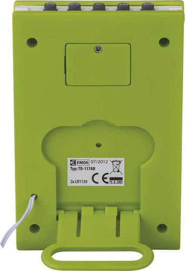 Emos E0117 Wetterstation Digital Tischplatte Grün