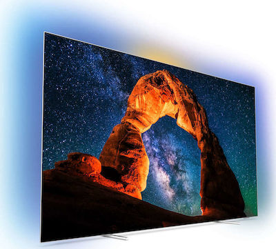 Philips Smart Τηλεόραση 55" 4K UHD OLED 55OLED803 Ambilight HDR (2018) 55OLED803/12
