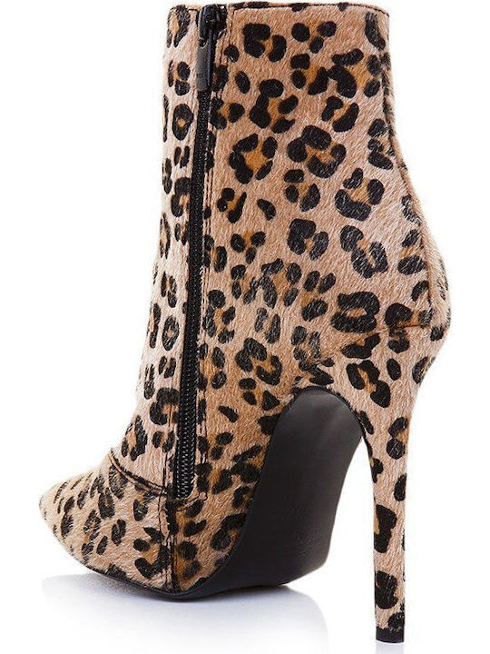 Damen Stiefeletten mit Absatz Mehrfarbig