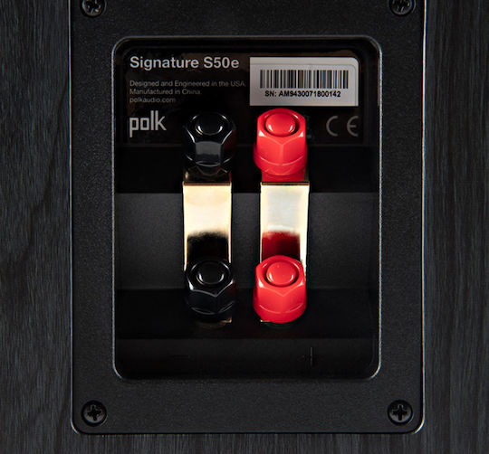 Polk Audio Signature S50e Двойка Hi-Fi Говорители Подов 150W 3 Брой шофьори Ш26.04xД27.94xВ95см. Черен