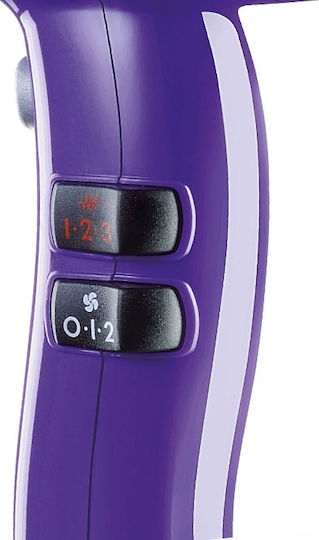 Valera Vanity Comfort Ionic Hair Dryer 2000W Pretty Purple VA 8601 PP