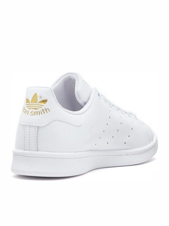 Stan Smith White Gold Damen Sneakers Cloud White / Gold Metallic