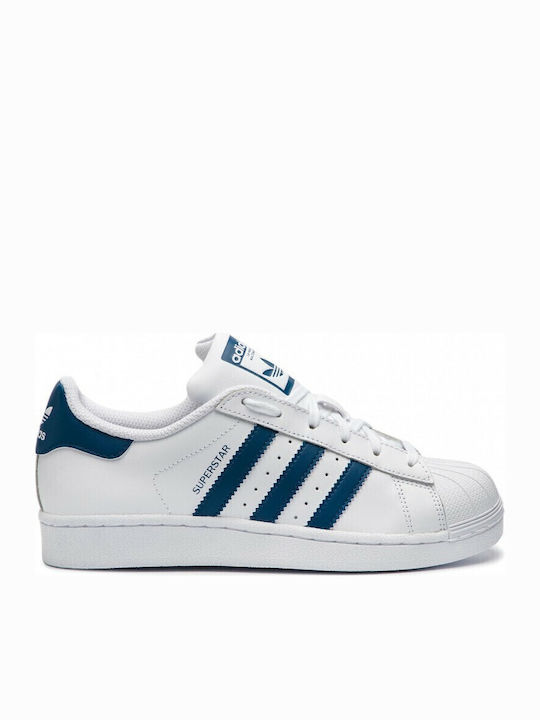 adidas gazelle silver green womens Kids' adidas Superstar Shoes White Royal Blue main image 1