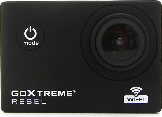 EasyPix GoXtreme Rebel Action Camera HD (720p) Υποβρύχια (με Θήκη) με Οθόνη 2" και Wi-Fi Μαύρη