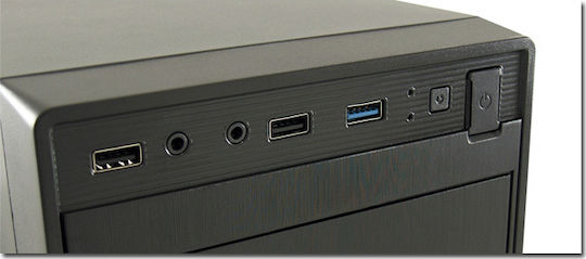 LC-Power 2014MB Micro Tower Κουτί Υπολογιστή Μαύρο