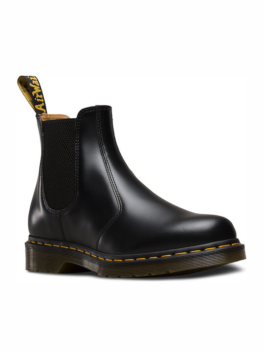 2976 Smooth Piele Negru Ghete Chelsea