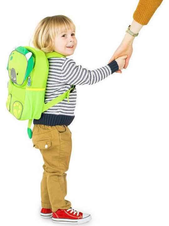 Trunki Dino School Bag Backpack Kindergarten in Green color