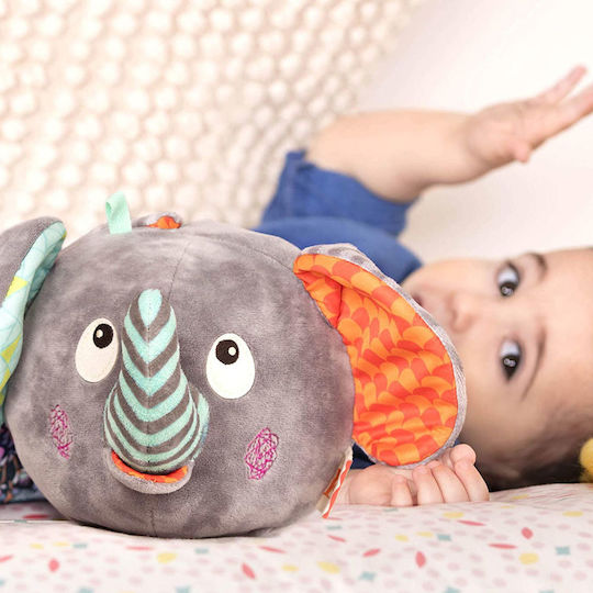 B.Toys Μπάλα Elephantabulous από Ύφασμα με Ήχους για Νεογέννητα