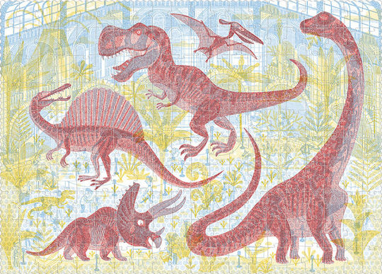 Kinderpuzzle Discover the Dinosaurs für 6+ Jahre 200pcs Londji