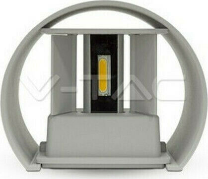 V-TAC VT-756 Επιτοίχιο Εξωτερικό Σποτ E27 IP65 Διπλής Δέσμης 14x11.5x10εκ.
