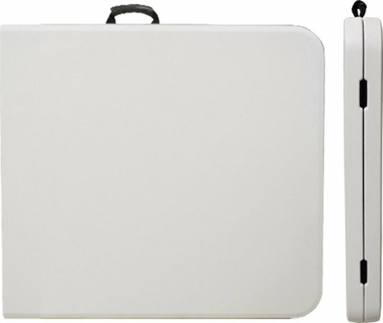 Tisch Zusammenklappbar Weiß 152x70x74cm