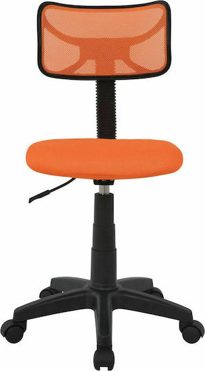 Desk Chair Akhila Orange 40.5x50.5x91.5cm