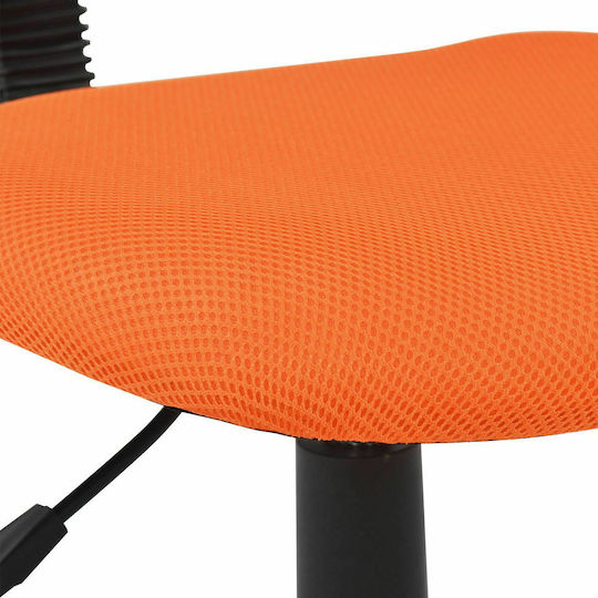 Desk Chair Akhila Orange 40.5x50.5x91.5cm
