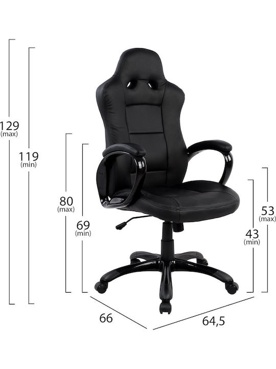 HomeMarkt HM1009 Piele Sintetică Neagră