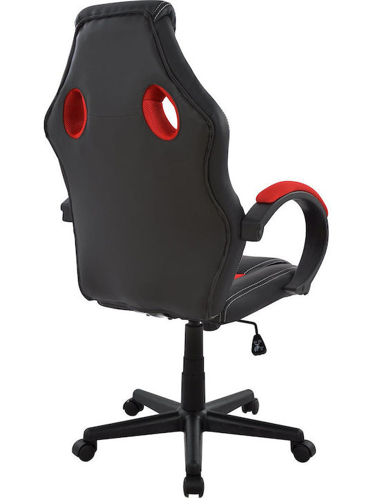 HomeMarkt HM1041.01 Scaun Gaming Din piele ecologică Roșie